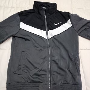Nike Black and Gray Sports Jacket